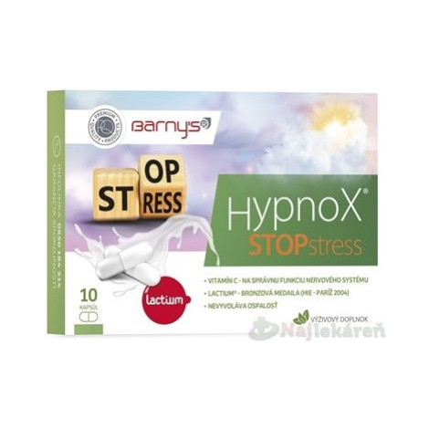 Barny's HypnoX STOPStress 10 kapsúl