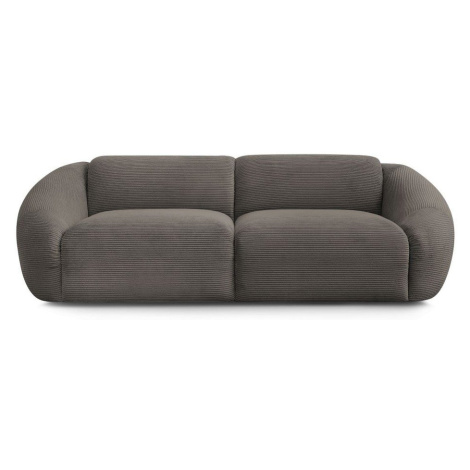 Taupe menčestrová pohovka 250 cm Tina – Bobochic Paris