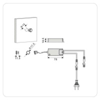 Spínač 03KZQ002A = 230V dverový