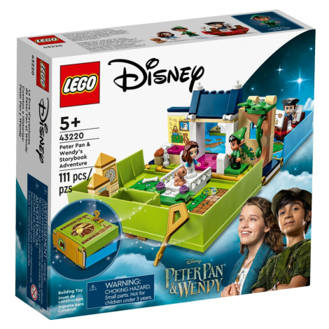 LEGO DISNEY PETER PAN A WENDY A ICH ROZPRAVKOVA KNIHA DOBRODRUZSTIEV /43220/