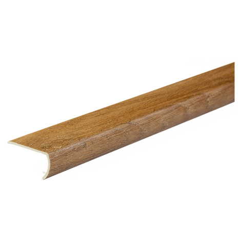 Schodový profil Victoria 1,2 m, 1200x50x26 mm, hnědá, Egibi