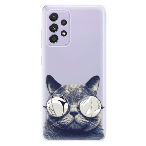Odolné silikónové puzdro iSaprio - Crazy Cat 01 - Samsung Galaxy A52/A52 5G