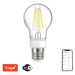 Immax NEO LITE Smart filamentová Vintage žiarovka LED E27 7W teplá, studená biela, stmievateľná,
