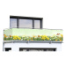 Žlto-zelená plastová balkónová zástena 500x85 cm Butterfly - Maximex