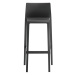 PEDRALI - Vysoká barová stolička VOLT 678 DS - čierna