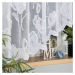 Biela žakarová záclona SONIA 350x160 cm