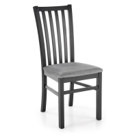 HALMAR Gerard 7 jedálenská stolička čierna / sivá