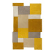 Kusový koberec Abstract Collage Ochre/Natural - 120x180 cm Flair Rugs koberce