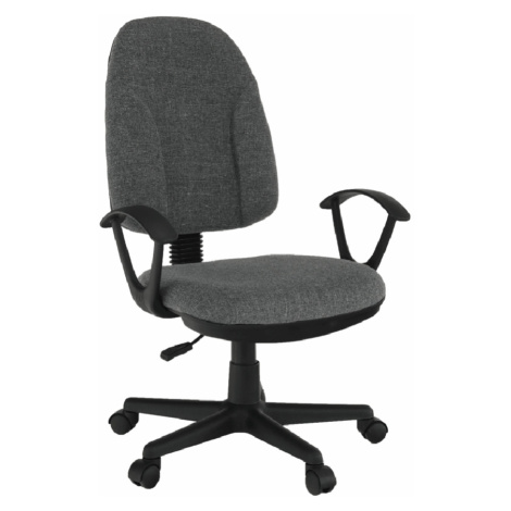 Kancelárska stolička, sivá látka, DEVRI Tempo Kondela