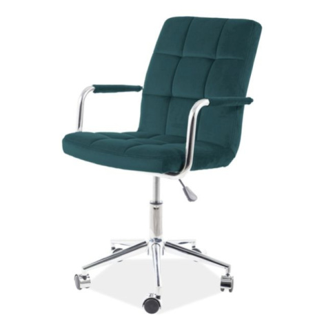 Sconto Kancelárska stolička SIGQ-022 zelená Houseland