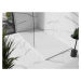 MEXEN/S - Stone+ obdĺžniková sprchová vanička 180 x 80, biela, mriežka biela 44108018-W