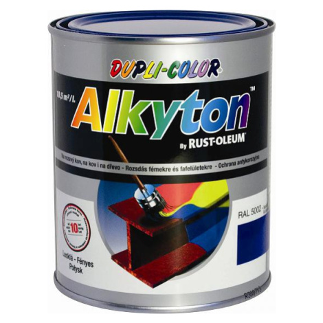 DUPLI COLOR ALKYTON - Antikorózna farba na hrdzu 2v1 250 ml ral 9005 - čierna