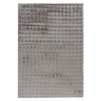 Kusový koberec My Aspen 485 silver - 200x200 (průměr) kruh cm Obsession koberce