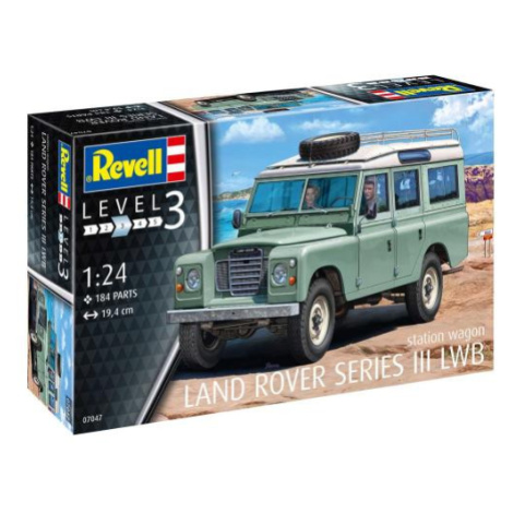 Plastic ModelKit auto 07047 - Land Rover Series III (1:24)