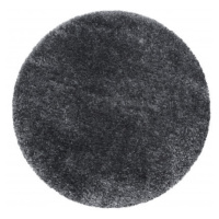 Kusový koberec Brilliant Shaggy 4200 Grey kruh - 160x160 (průměr) kruh cm Ayyildiz koberce