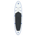 vidaXL Nafukovací Stand Up Paddleboard modro-biely