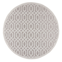 Kusový koberec Piatto Mondo Natural kruh – na ven i na doma - 160x160 (průměr) kruh cm Flair Rug