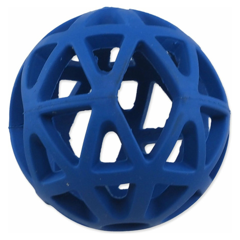 Hračka Dog Fantasy lopta dierovaná modrá 7cm