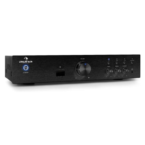 Hi-fi zosilňovač Auna AV2-CD508BT, čierny, AUX, bluetooth