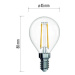 LED žiarovka Emos Z74236, E14, 2,2W(25W), kulatá,neutrálna biela