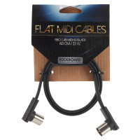 Rockboard Flat MIDI Cable Black 60 cm
