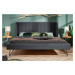 LuxD Dizajnová posteľ Phoenix 160 x 200 cm antracit