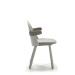 Sivá stolička s rúčkami Teulat Uma