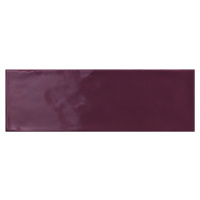 Obklad Ragno Brick glossy purple 10x30 cm lesk BGR4JF