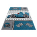 Dětský kusový koberec Kids 460 blue - 80x150 cm Ayyildiz koberce