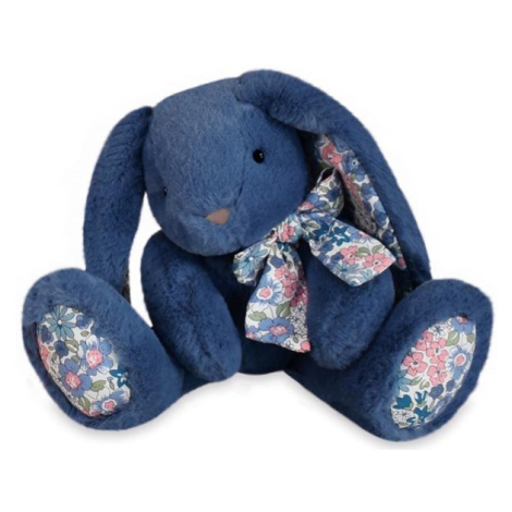 Doudou Histoire d´Ours Plyšový kamarát modrý zajačik 25 cm