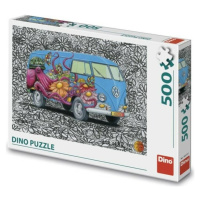 Puzzle Hippies VW 500 dielikov