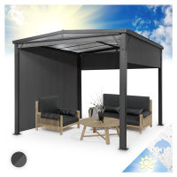 Blumfeldt Pantheon Cortina Solid Sky, pergola, prístrešok, 3 x 3 m, polykarbonát, sivá