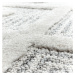 Kusový koberec Pisa 4707 Grey kruh - 200x200 (průměr) kruh cm Ayyildiz koberce