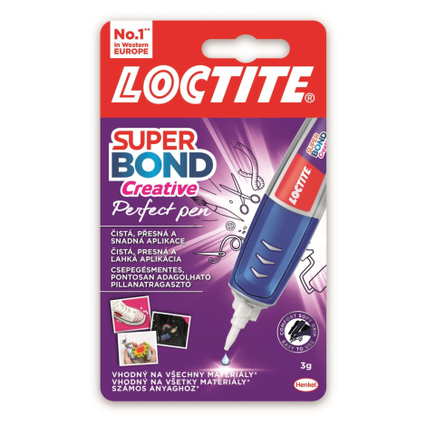 Loctite Sekundové lepidlo Super Bond Perfect Pen 3 g