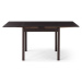 Hnedý rozkladací jedálenský stôl Hammel Dinex 90 x 90 cm