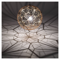 Tom Dixon Etch Web závesná lampa z mosadze