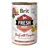 Brit Dog Fresh konz Beef with Pumpkin 400g + Množstevná zľava zľava 15%