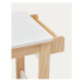 Detský písací stôl s bielou doskou 40x77 cm Serwa – Kave Home