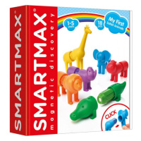Magnetická stavebnica pre deti SmartMax Zvieratká Džungľa 18 dielov
