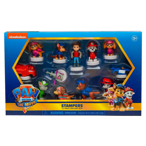 Spin Master Paw Patrol The Movie 12 figúrok s pečiatkami Deluxe Box