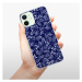 Odolné silikónové puzdro iSaprio - Blue Leaves 05 - iPhone 12 mini