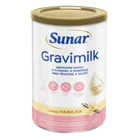 SUNAR Gravimilk s príchuťou vanilka 450 g