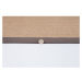 Hnedo-sivý jutový koberec Flair Rugs Herringbone, 160 x 230 cm