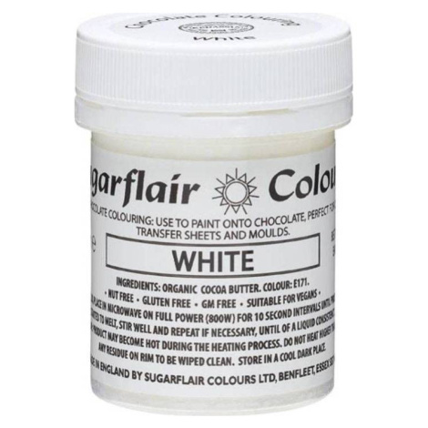 Čokoládová farba s kakaovým maslom Sugarflair White (35 g) C313 dortis - Sugarflair - Sugarflair