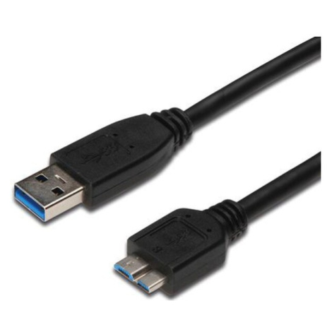 PremiumCord kábel USB A 3.0-Micro USB B 3m