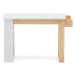 Detský písací stôl s bielou doskou 40x77 cm Serwa – Kave Home