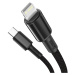 Dátový kábel Baseus High Density PD USB-C - Lightning 1,0 m 20W čierny