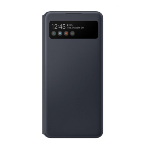 Diárové puzdro Samsung na Samsung Galaxy A42 5G A426 EF-EA426PBE S-View čierne