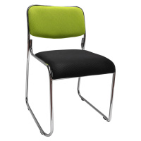 Konferenčná stolička BULUT Čierna / zelená,Konferenčná stolička BULUT Čierna / zelená