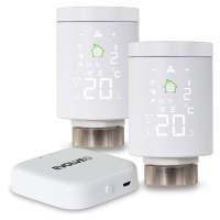 EVOLVEO Heat M30v2 Starter Pack, 2 × inteligentná termostatická hlavica na radiátor & centrá